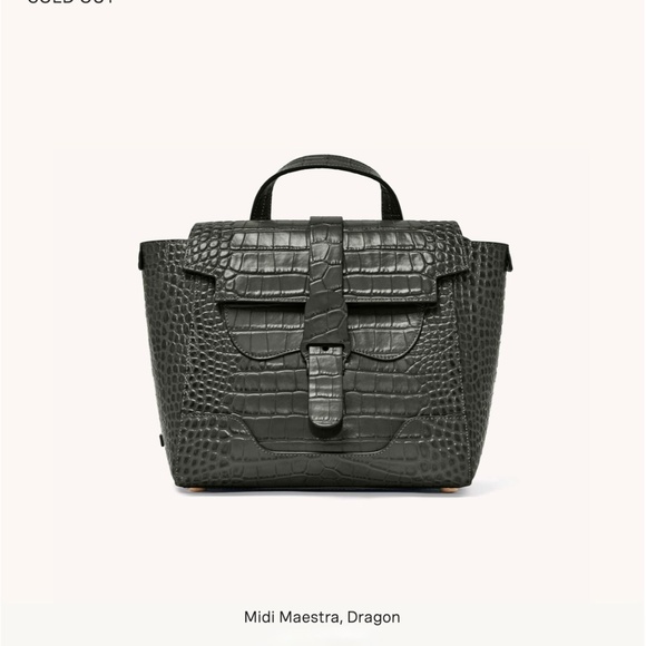 Senreve Mini Maestra in / Dragon / Forest / Gold - Picture 7 of 14